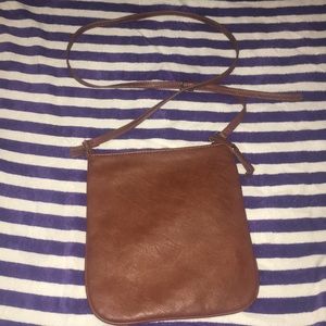 Brown crossbody purse